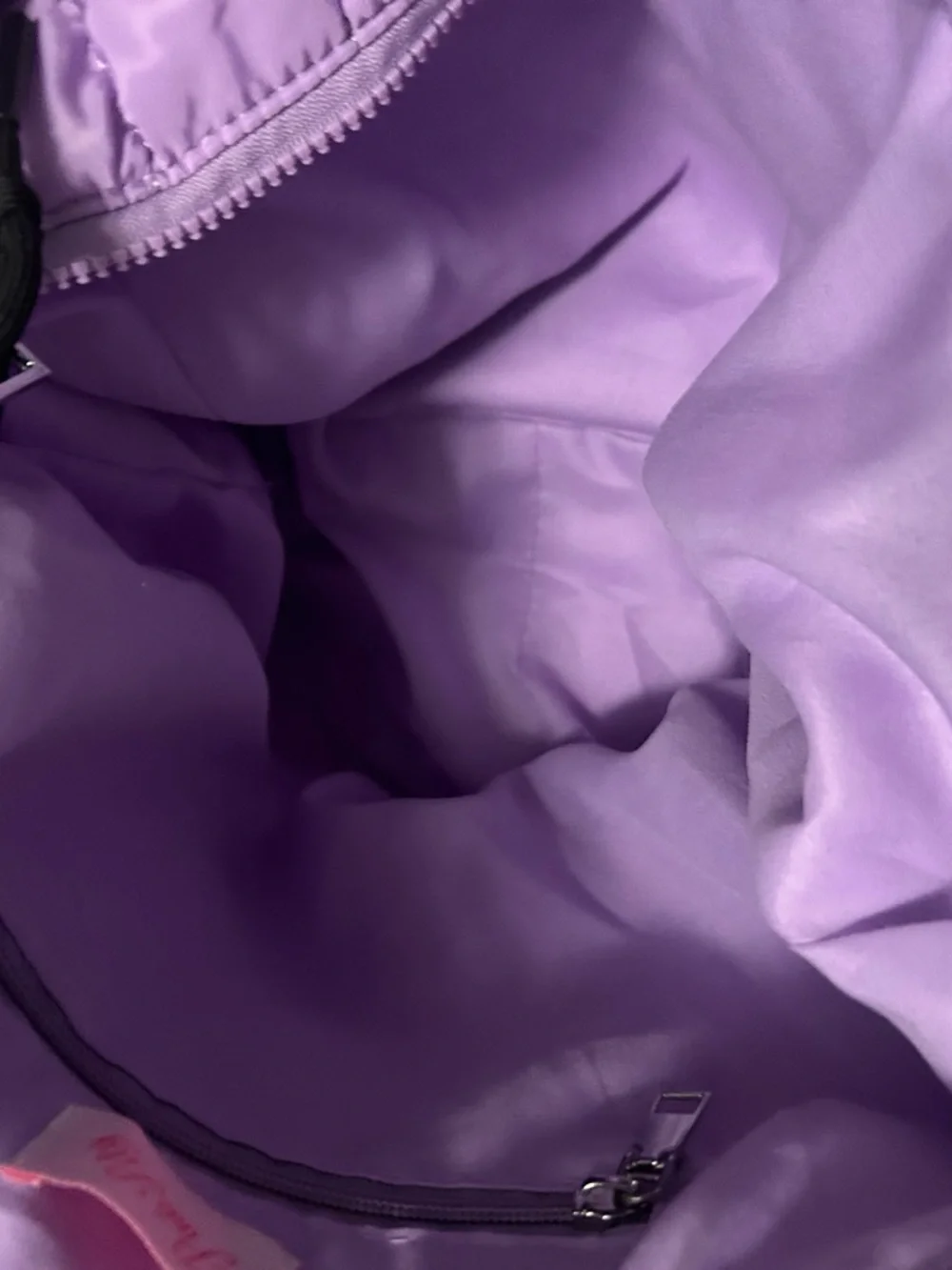 Pink Lily Quilted Lavender Shoulder Tote - Picture 5 of 11